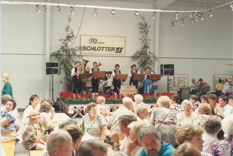 1990 Neueröffnung der neuen Lagerhalle und 40 jähriges Jubiläum