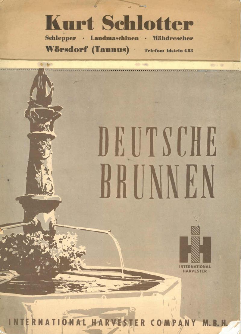 IHC Kalender "Deutsche Brunnen"