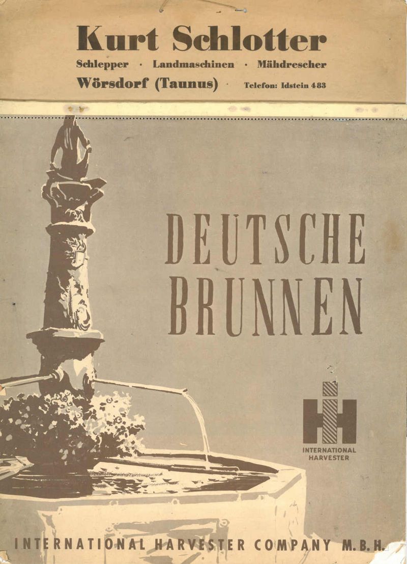 IHC Kalender "Deutsche Brunnen"
